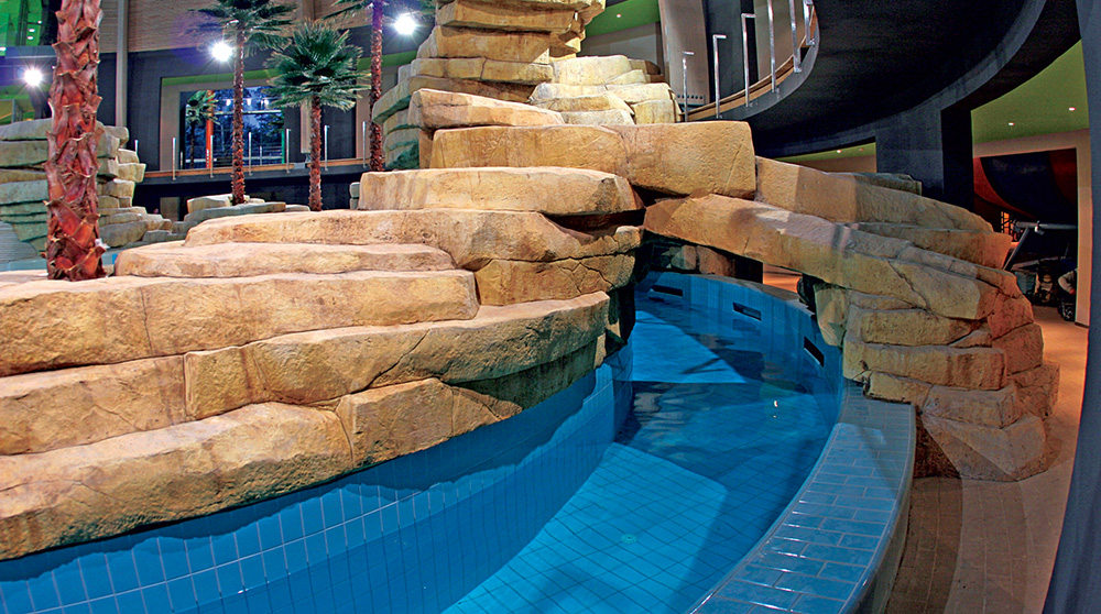 rocce artificiali per bordo piscina