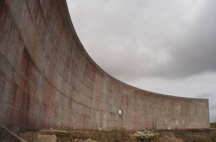 Beton-Schallspiegel